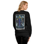 The World Tarot Card Dr Jekyll Mr Hyde Unisex Fleece Pullover