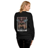 The Devil Tarot Card Baphomet Unisex Fleece Pullover