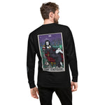 The Empress Tarot Card Vampire Unisex Fleece Pullover