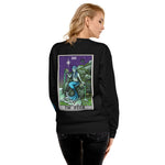 The Star Tarot Card Mermaid Witch Siren Unisex Fleece Pullover