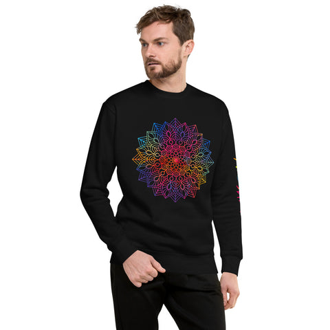 Rainbow Mandela I Unisex Fleece Pullover