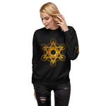 Vibrational Star Unisex Fleece Pullover