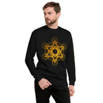 Vibrational Star Unisex Fleece Pullover