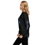 Blue And Purple Symbol III Unisex Fleece Pullover