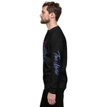 Blue and Purple Symbol 4 Unisex Fleece Pullover