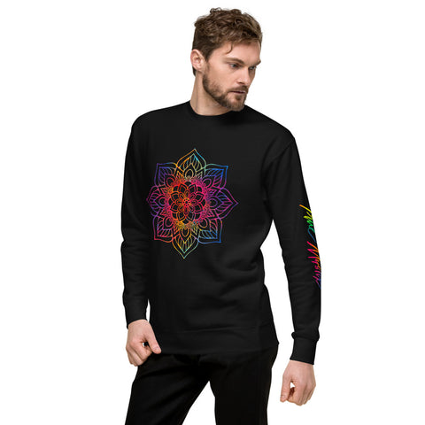 Rainbow Mandela II Unisex Fleece Pullover