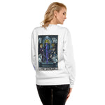 The World Tarot Card Dr Jekyll Mr Hyde Unisex Fleece Pullover