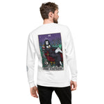 The Empress Tarot Card Vampire Unisex Fleece Pullover