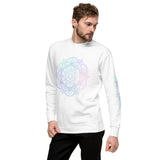 Light Colored Mandela III Unisex Fleece Pullover