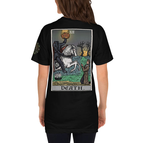 Headless Horseman Death Tarot Card Women’s Shirt