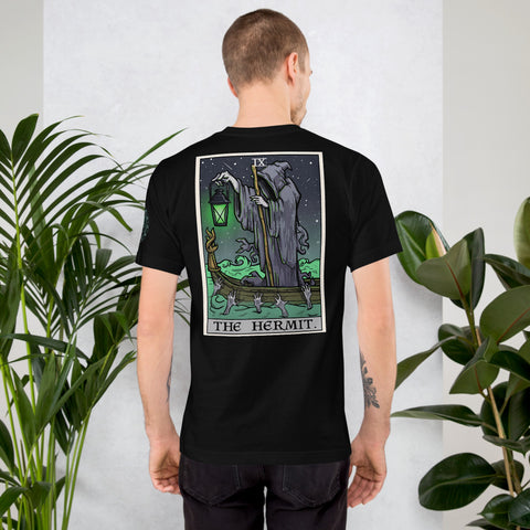 The Hermit Tarot Card Grim Reaper Men’s T-Shirt