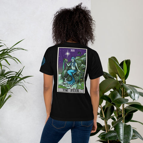 The Star Tarot Card Mermaid Witch Siren Women’s T-Shirt