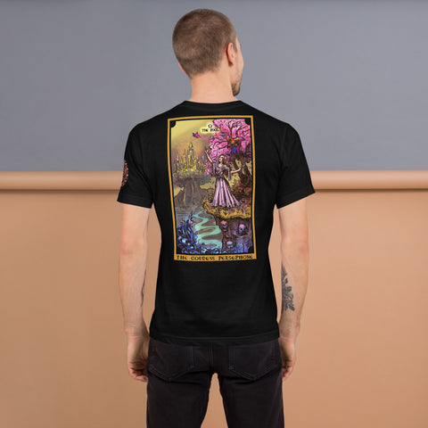 The Underworld Goddess Persephone The Fool Tarot Card Men’s T-Shirt