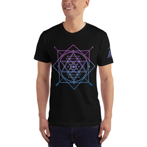 Blue and Purple Symbol 4 Men’s T-Shirt