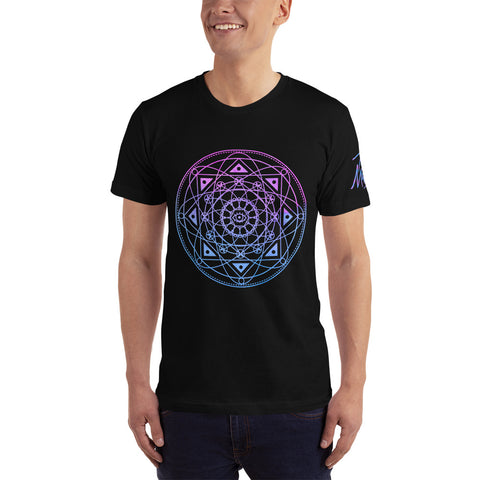 Blue and Purple Symbol 5 Men’s T-Shirt