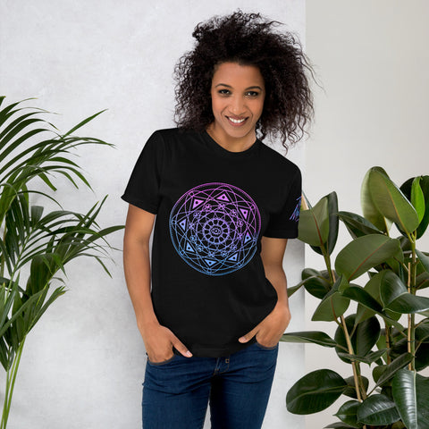 Blue and Purple Symbol 5 Women’s T-Shirt