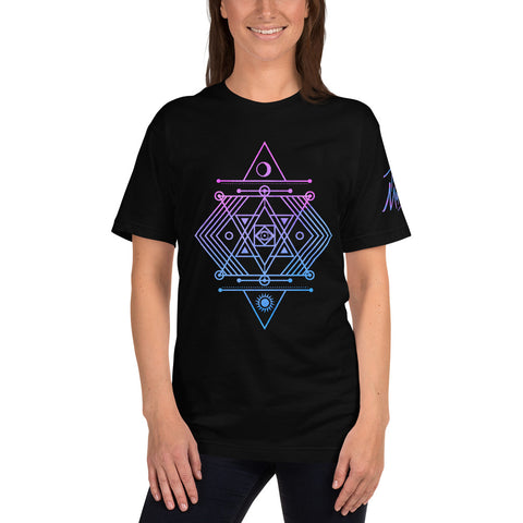 Blue and Purple Symbol 7 Women’s T-Shirt