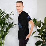 Blue and Purple Symbol 5 Men’s T-Shirt