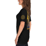 The Goddess Bastet Strength Tarot Card Egyptian Cat Women’s T-Shirt