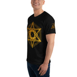 Gold Lined Star Men’s T-Shirt