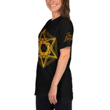 Gold Lined Star Women’s T-Shirt