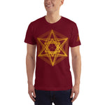 Gold Lined Star Men’s T-Shirt