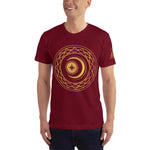 Gold Crescent Moon Men’s Symbol T-Shirt