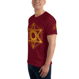 Gold Lined Star Men’s T-Shirt