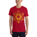 Gold Lined Star Men’s T-Shirt