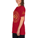 Gold Crescent Moon Symbol Women’s T-Shirt