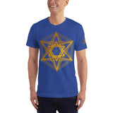 Gold Lined Star Men’s T-Shirt