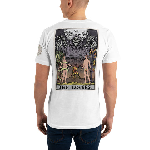 The Lovers Tarot Card Grim Reaper Men’s T-Shirt