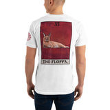 The Floppa Caracal Cat Tarot Card Men’s T-Shirt