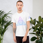 Blue and Purple Symbol 5 Men’s T-Shirt