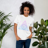 Blue and Purple Symbol 5 Women’s T-Shirt