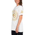 Gold Crescent Moon Symbol Women’s T-Shirt