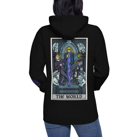 The World Tarot Card Dr Jekyll Mr Hyde Unisex Hoodie