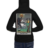 Headless Horseman Death Tarot Card Unisex Hoodie