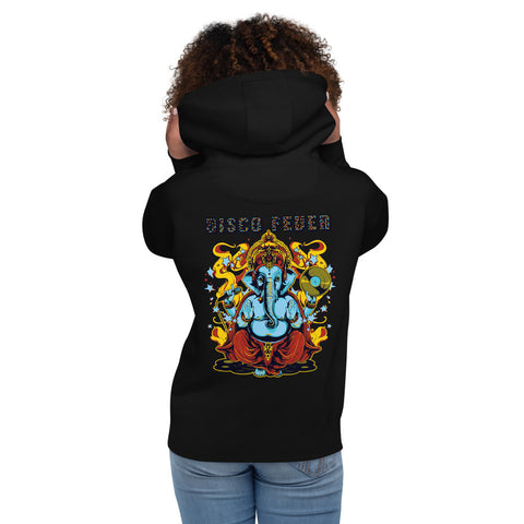 Lord Ganesha Disco Fever Unisex Hoodie