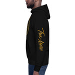 Gold 3rd Eye and Sun Symbol Unisex Hoodie