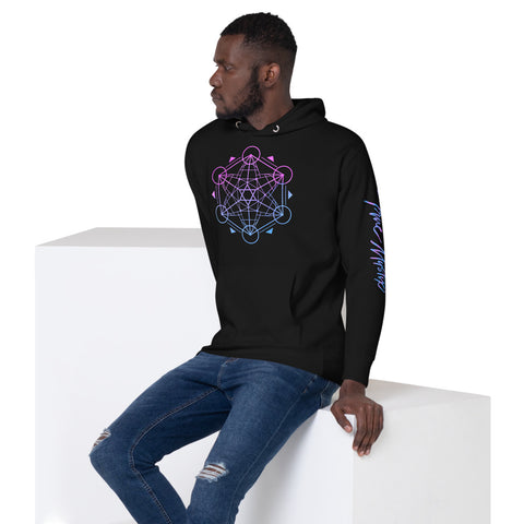 Blue and Purple Symbol II Unisex Hoodie