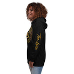 Gold Crescent Moon Symbol Unisex Hoodie