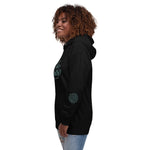 The Hermit Tarot Card Grim Reaper Unisex Hoodie