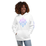 Blue and Purple Symbol 7 Unisex Hoodie