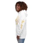 Gold Crescent Moon Symbol Unisex Hoodie