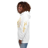 Gold Crescent Moon Symbol Unisex Hoodie